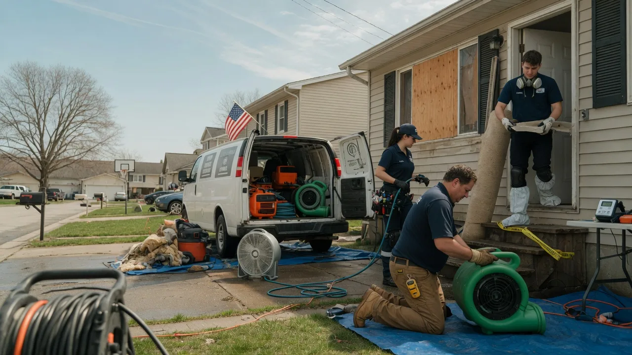 Water Damage Restoration in Southside, TN near me